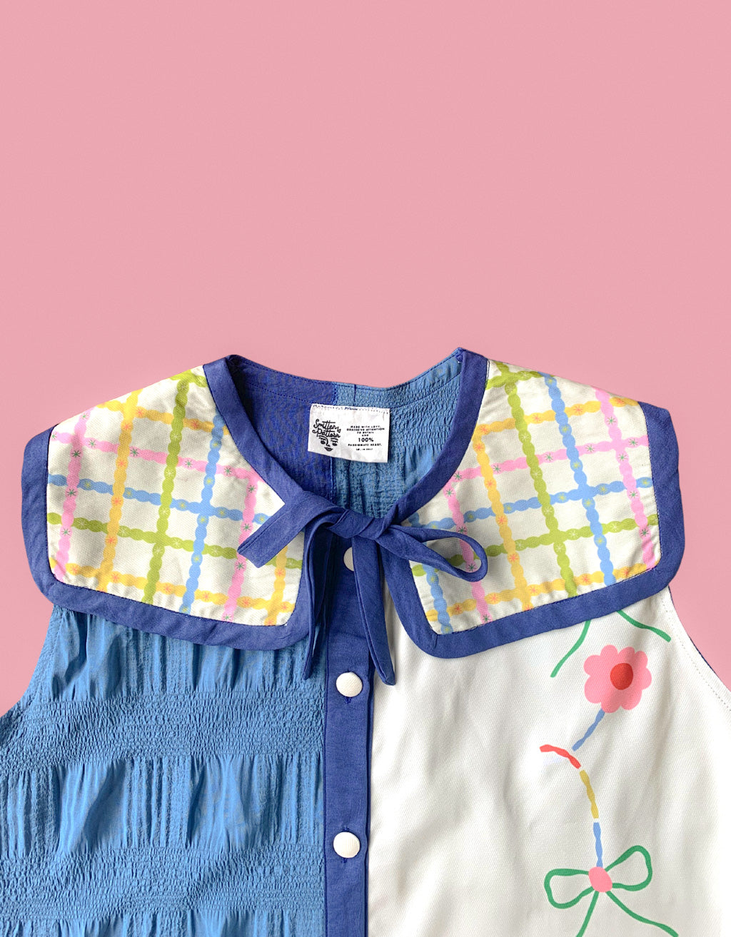 Sleeveless Ribbon Shirt - Popita