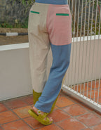 Patchwork Pants - Rossi