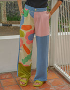 Patchwork Pants - Rossi