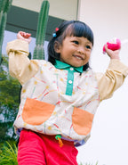 Smitten Kids - Drawstring Shirt - Sulam Bintang