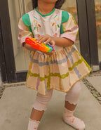 Smitten Kids - Scallop Blouse - Plaids