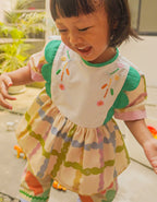 Smitten Kids - Scallop Blouse - Plaids