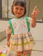 Smitten Kids - Scallop Blouse - Plaids