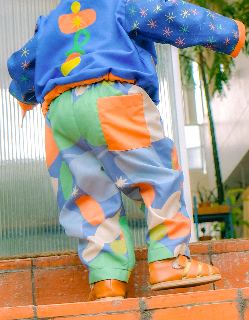 Smitten Kids - Long Pants - Blocks