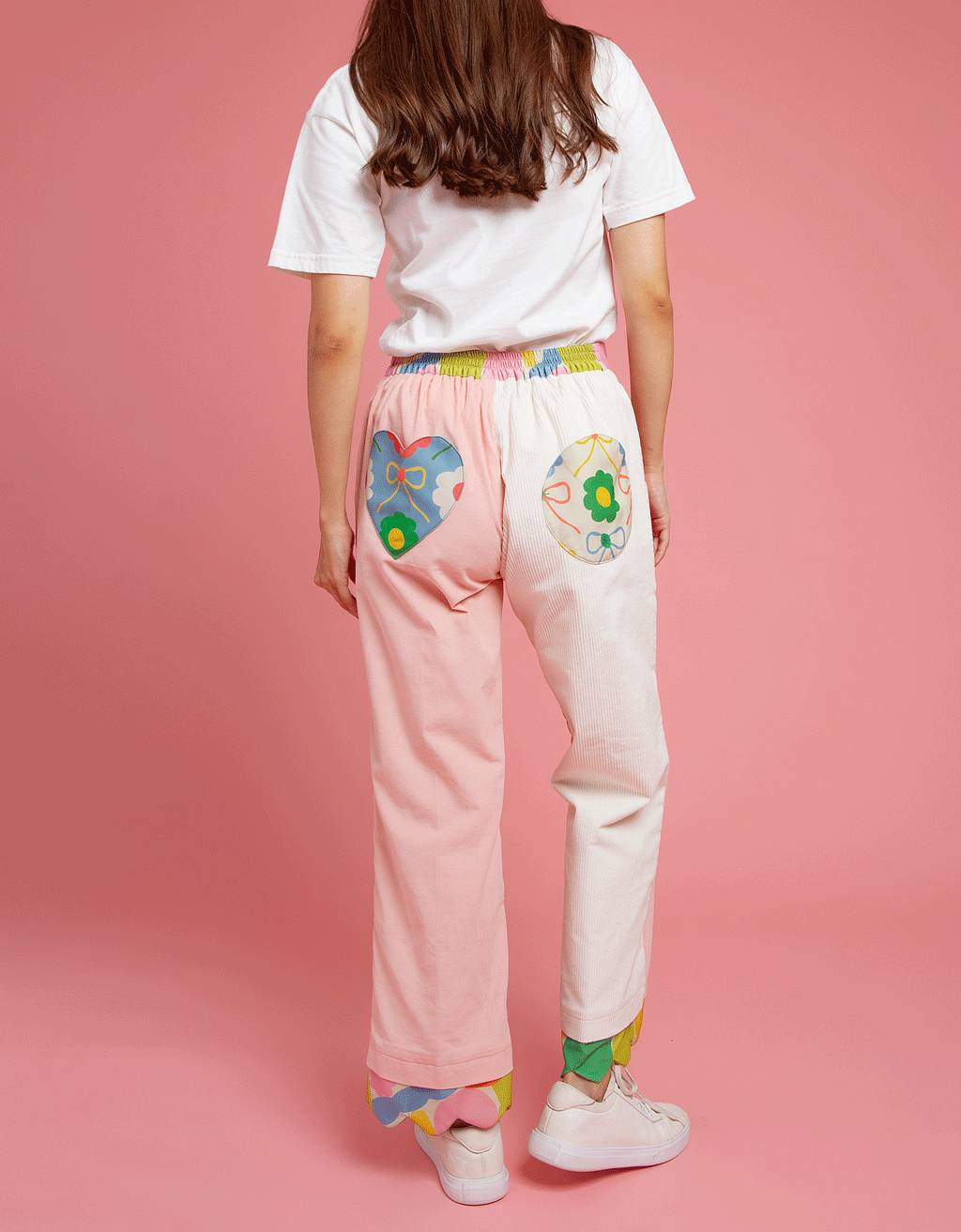 Scallop Pants - Rossi - PINK