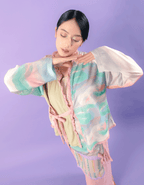 Blouse Ikat - Clouds