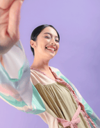 Blouse Ikat - Clouds