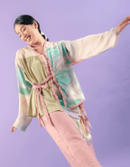 Blouse Ikat - Clouds