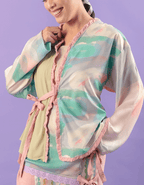 Blouse Ikat - Clouds