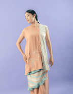 Sleeveless Tunic - Raindrops
