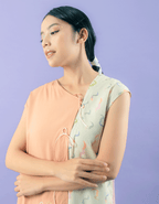 Sleeveless Tunic - Raindrops