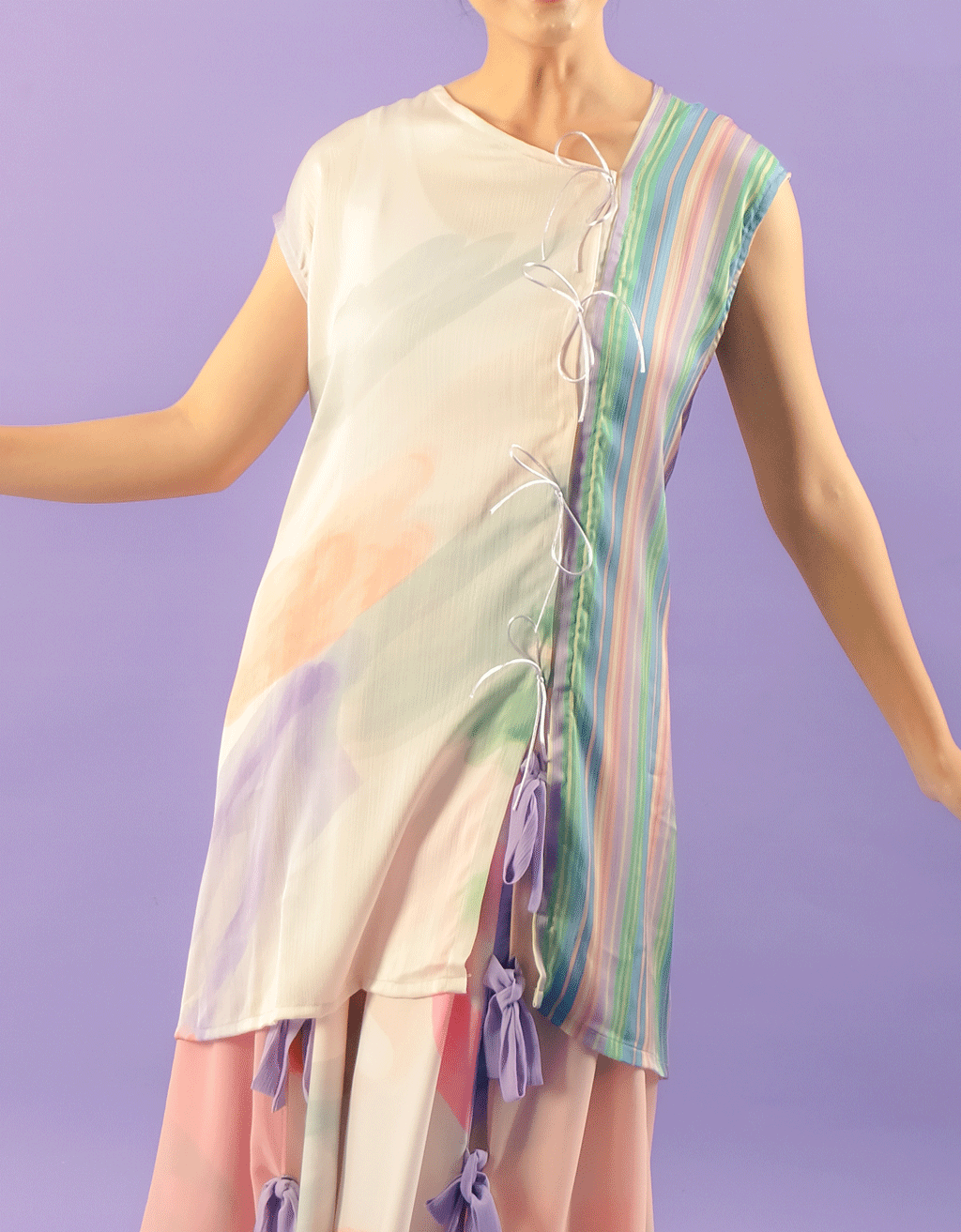 Sleeveless Tunic - Misty