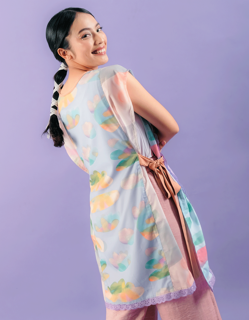 Long Apron - Misty