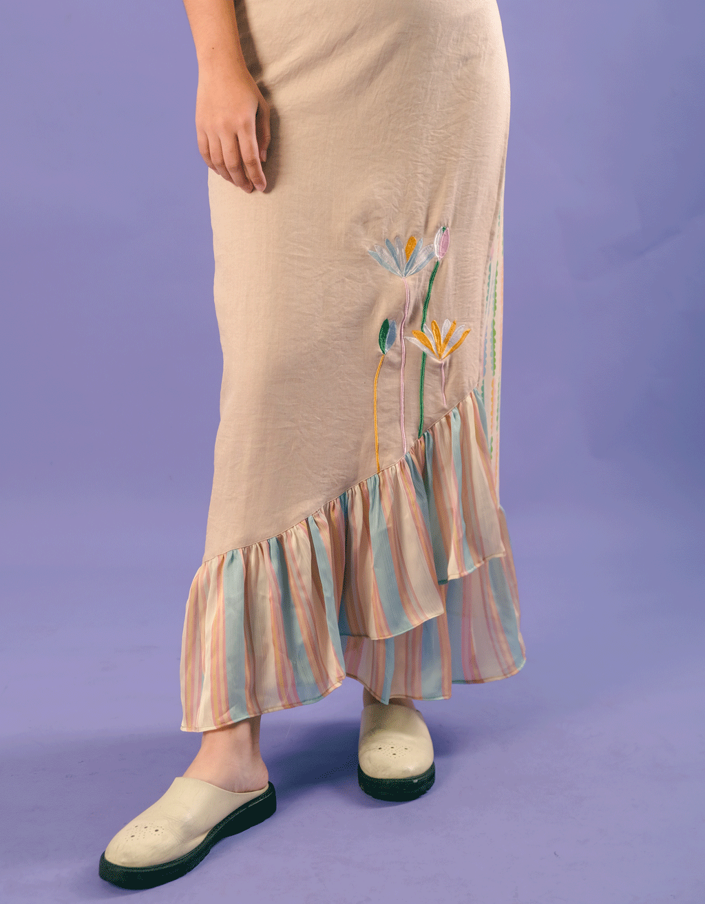 Wrap Skirt - Water Lily