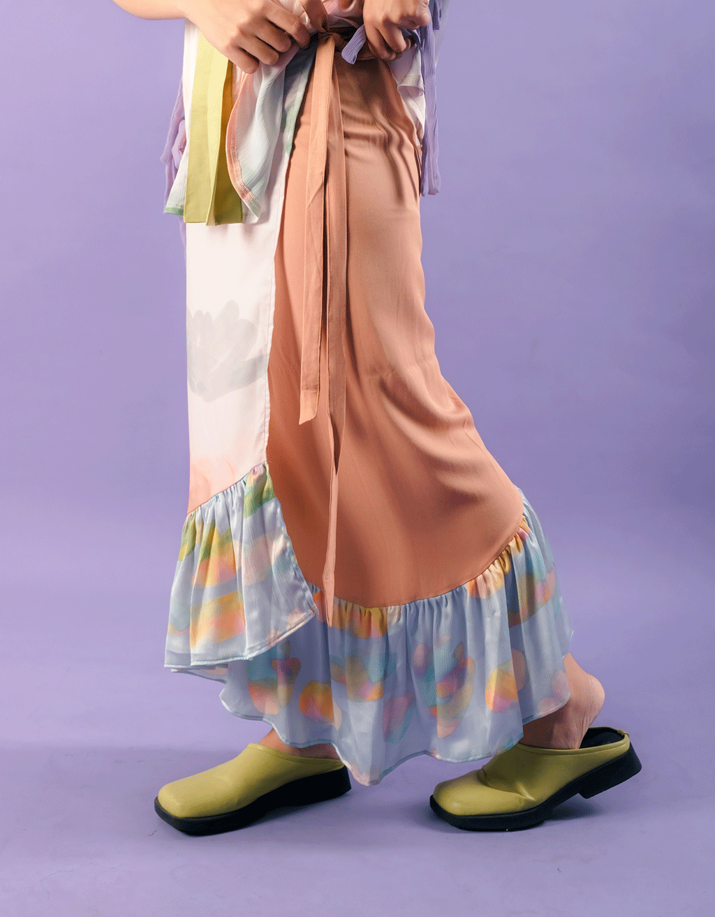 Wrap Skirt - Misty