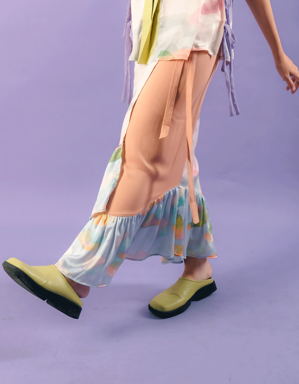 Wrap Skirt - Misty