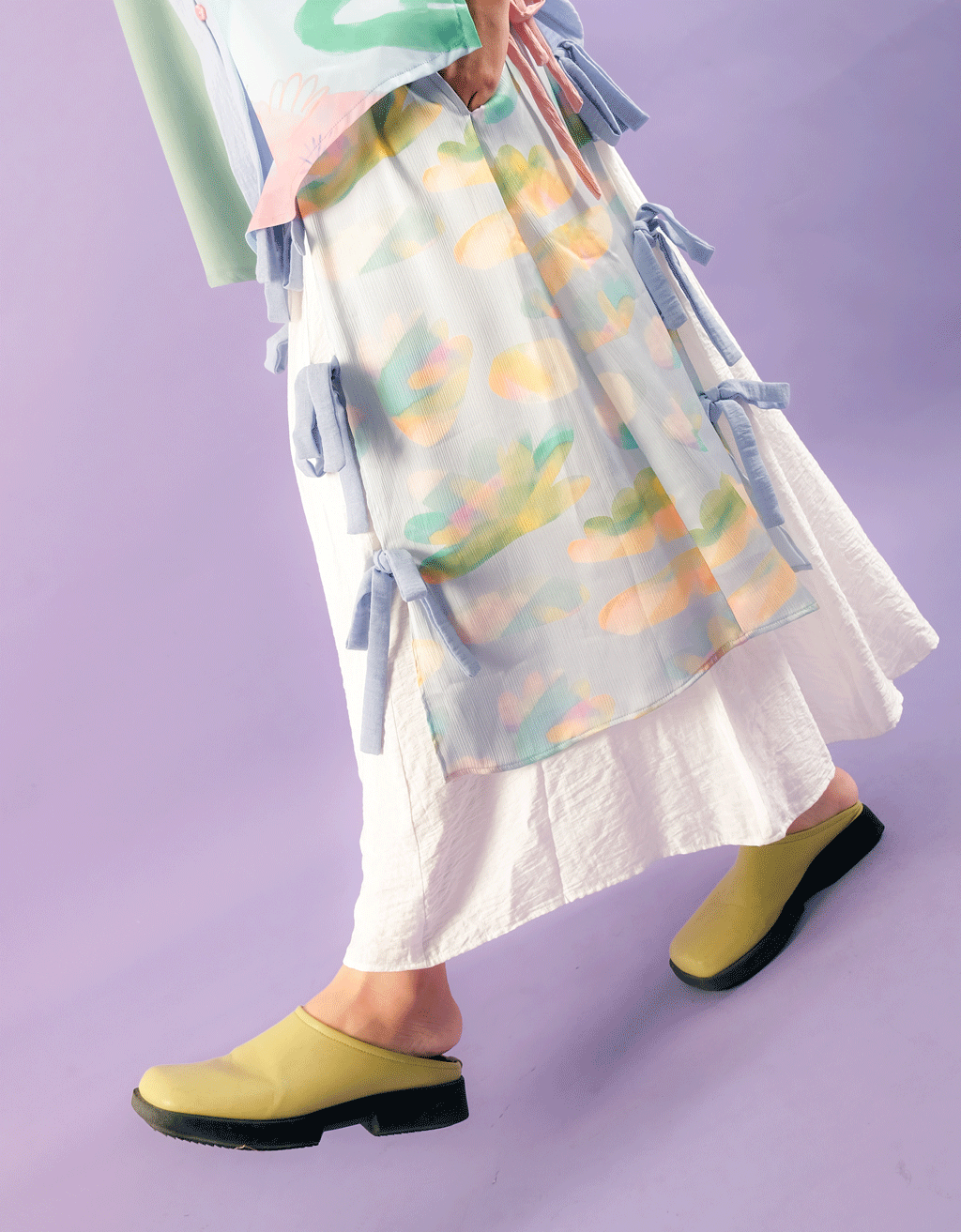 Ribbon Skirt - Willow