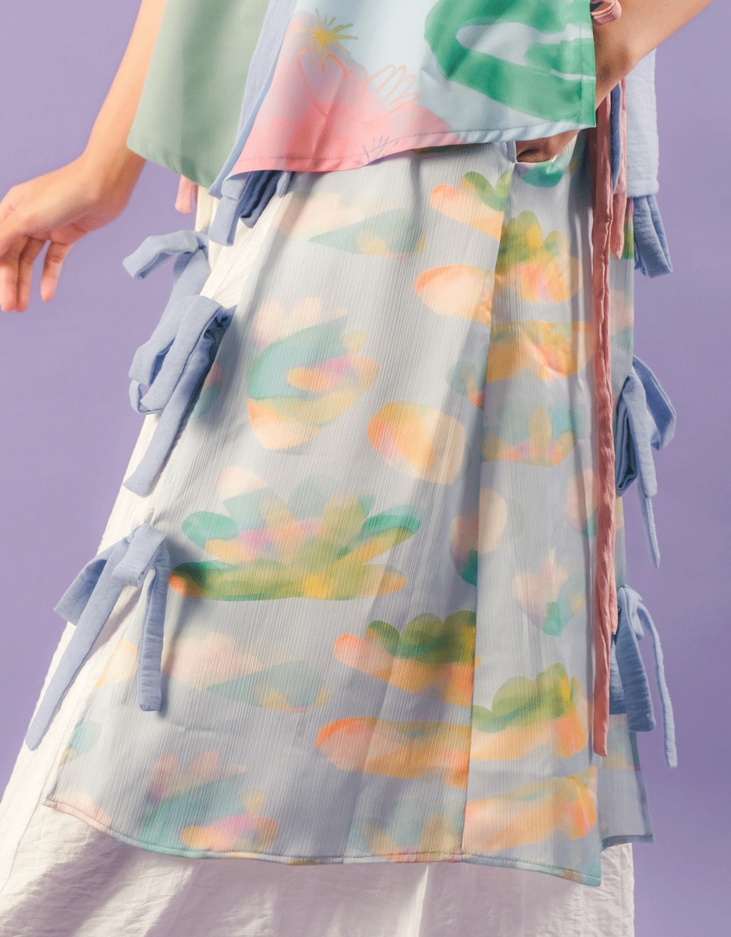 Ribbon Skirt - Willow