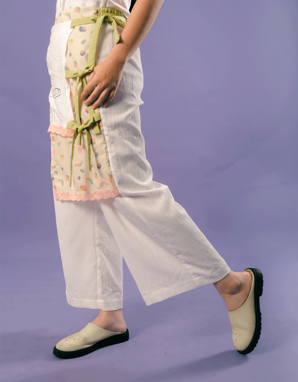 Wrap Pants - Raindrops