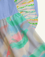 Smitten Kids - Ribbon Dress - Spring Haze