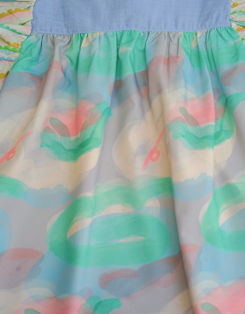 Smitten Kids - Ribbon Dress - Spring Haze