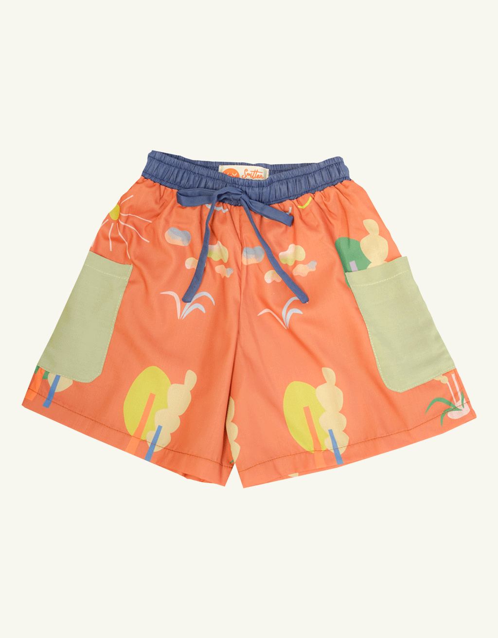 Smitten Kids - Short Pants - Brown Lake
