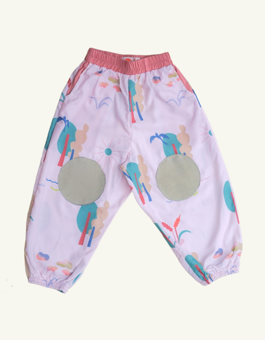 Smitten Kids - Baggy Pants - White Lake