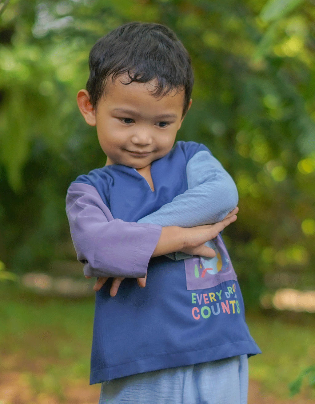 Smitten Kids - Koko Shirt - Raindrop