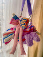 Upcycle Trinkets - Ribbon Pasta Charm