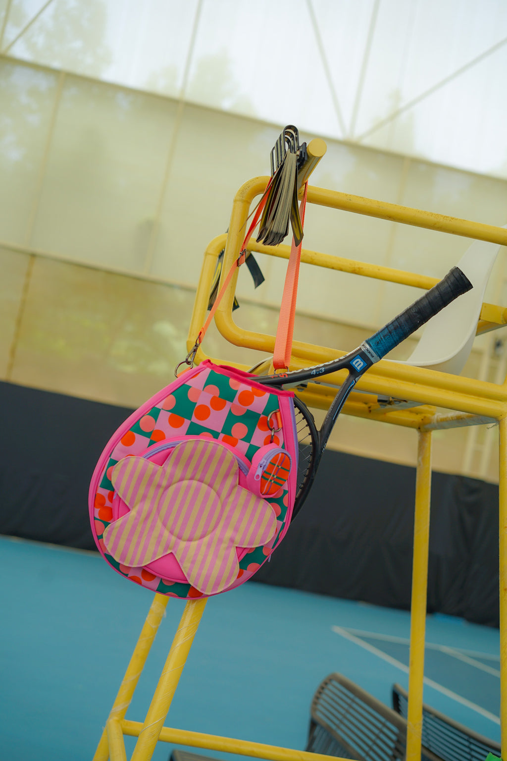 Flower Smash Tennis Bag