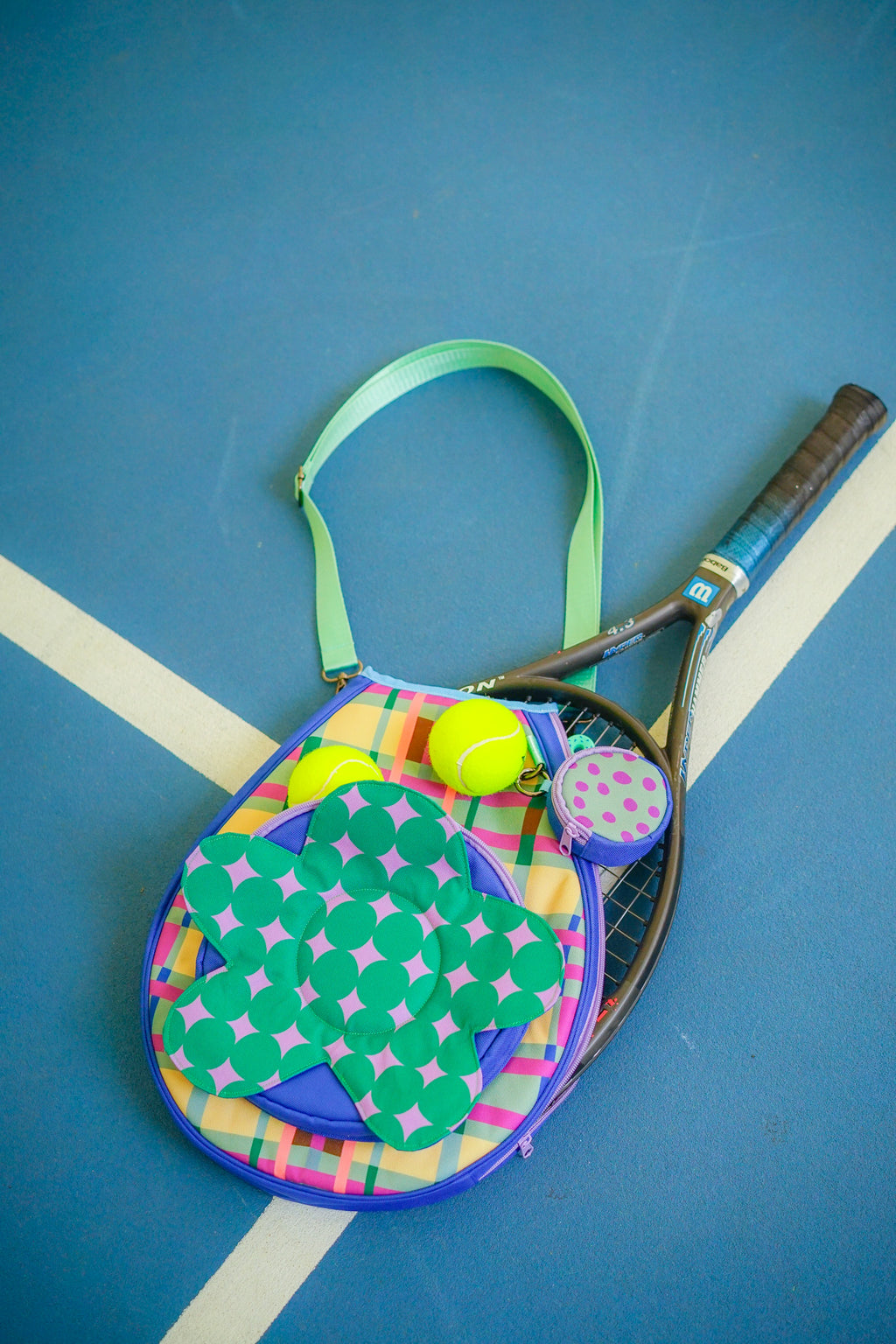 Flower Smash Tennis Bag