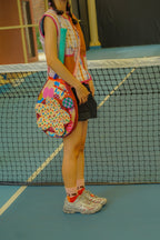 Flower Smash Tennis Bag