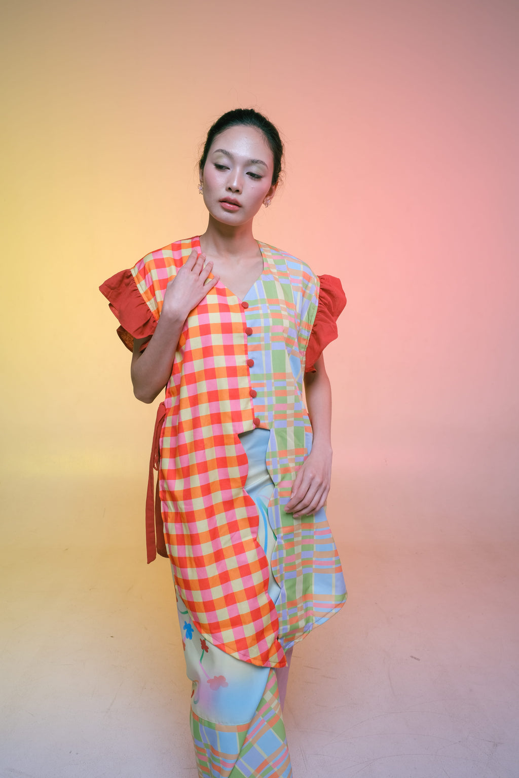 Kebaya Apron - Plaids Pause