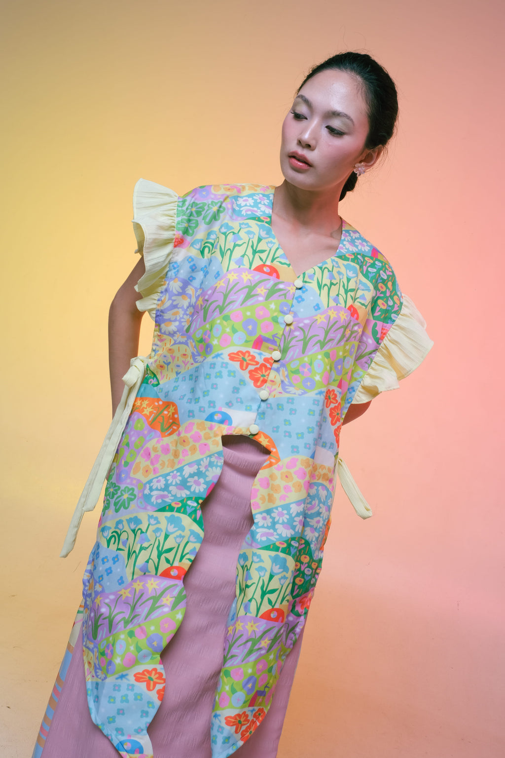 Kebaya Apron - Flower Leisure