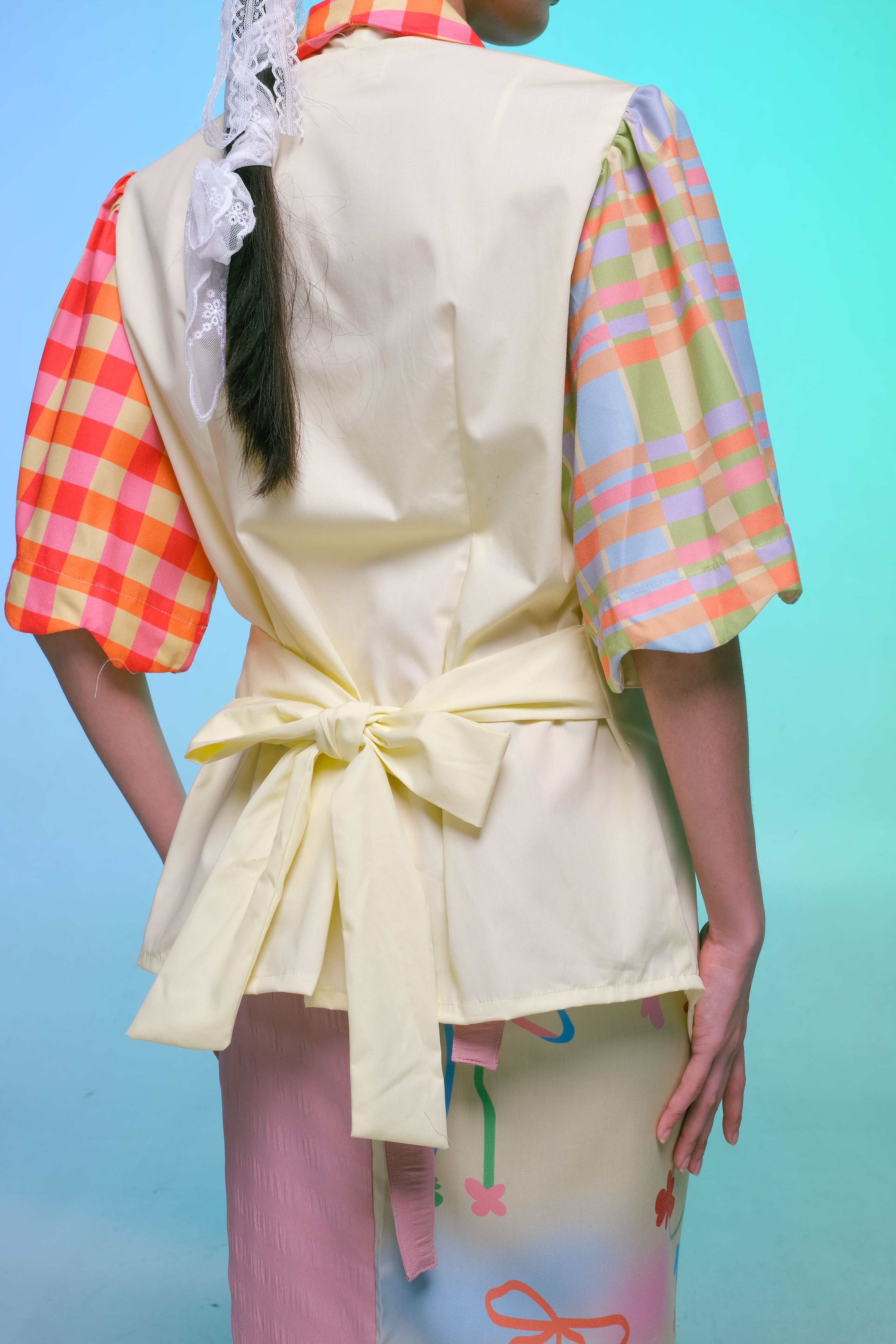 Kebaya Scallop - Plaids Pause (PO)