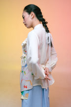 Janggan Top - Ribbon Sky (PO)