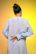 Ribbon Dress - Ribbon Sky (PO)