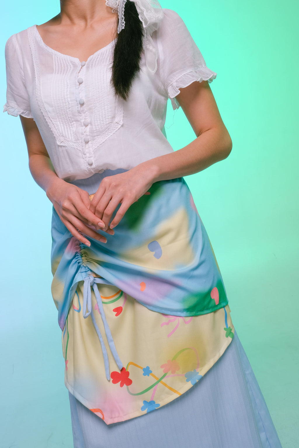 Drawstring Skirt - Butterfly Breather