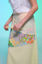 Drawstring Skirt - Flower Leisure