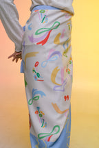 Kain Lilit (Wrap Skirt) - Comma Cream