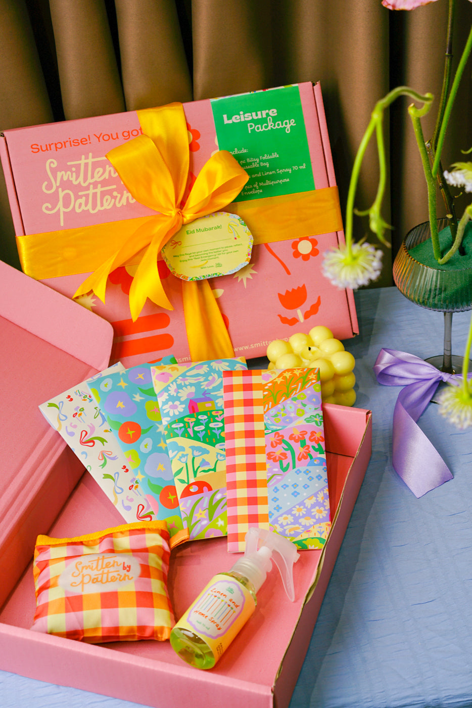 Hampers Raya smittenbypattern