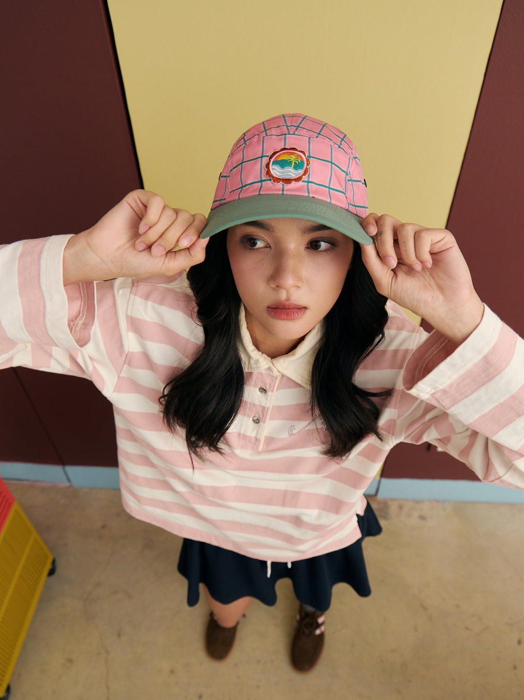 Drenched X Smitten by Pattern - 5 Panel Cap