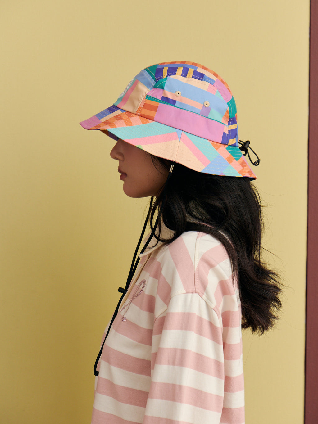 Drenched X Smitten by Pattern - 5 Panel Bucket Hat