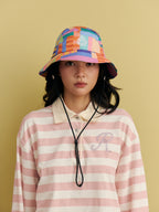 Drenched X Smitten by Pattern - 5 Panel Bucket Hat