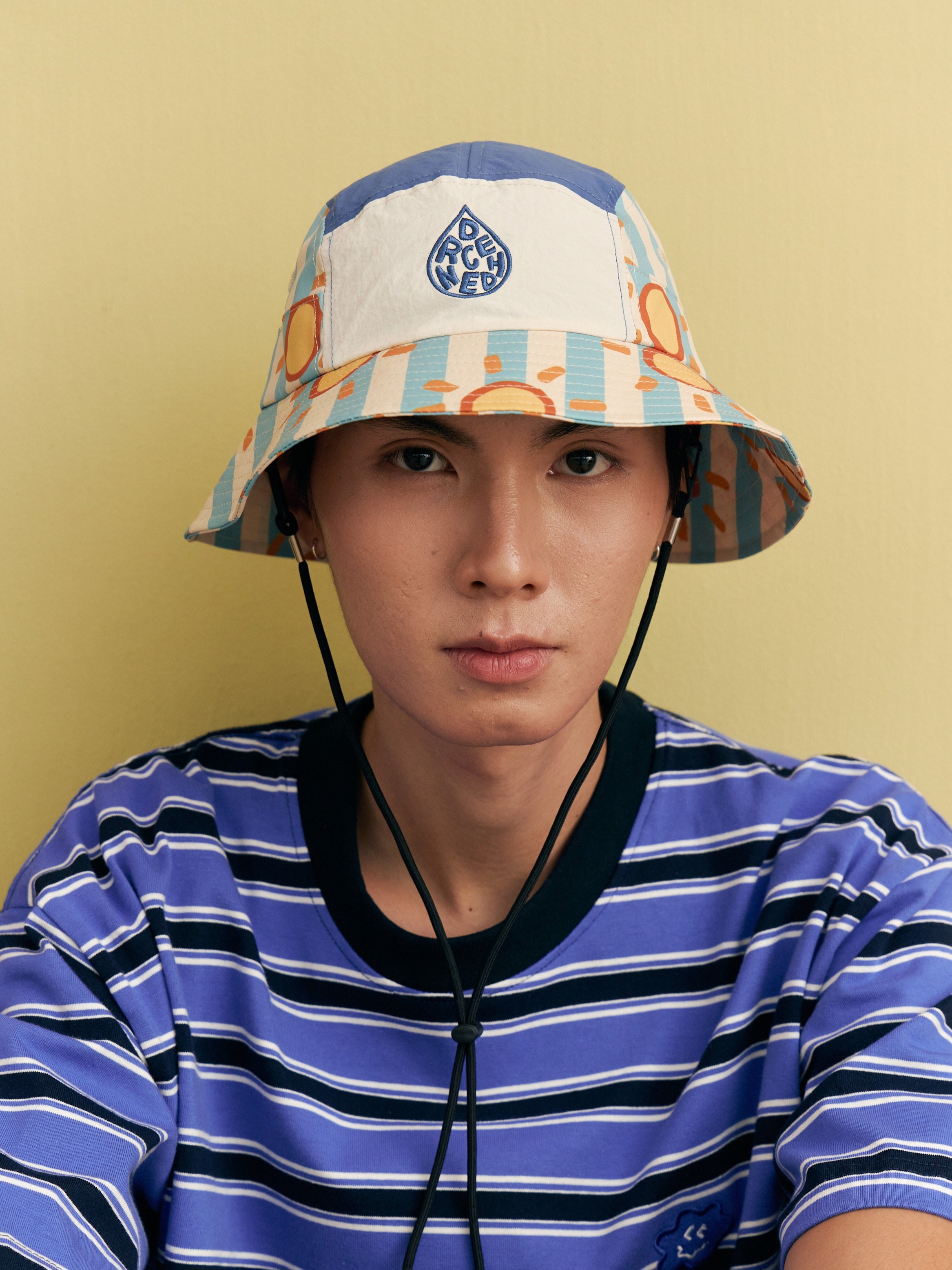 Drenched X Smitten by Pattern - 5 Panel Bucket Hat