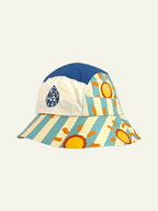 Drenched X Smitten by Pattern - Kids - 5 Panel Bucket Hat - Sun Seeker