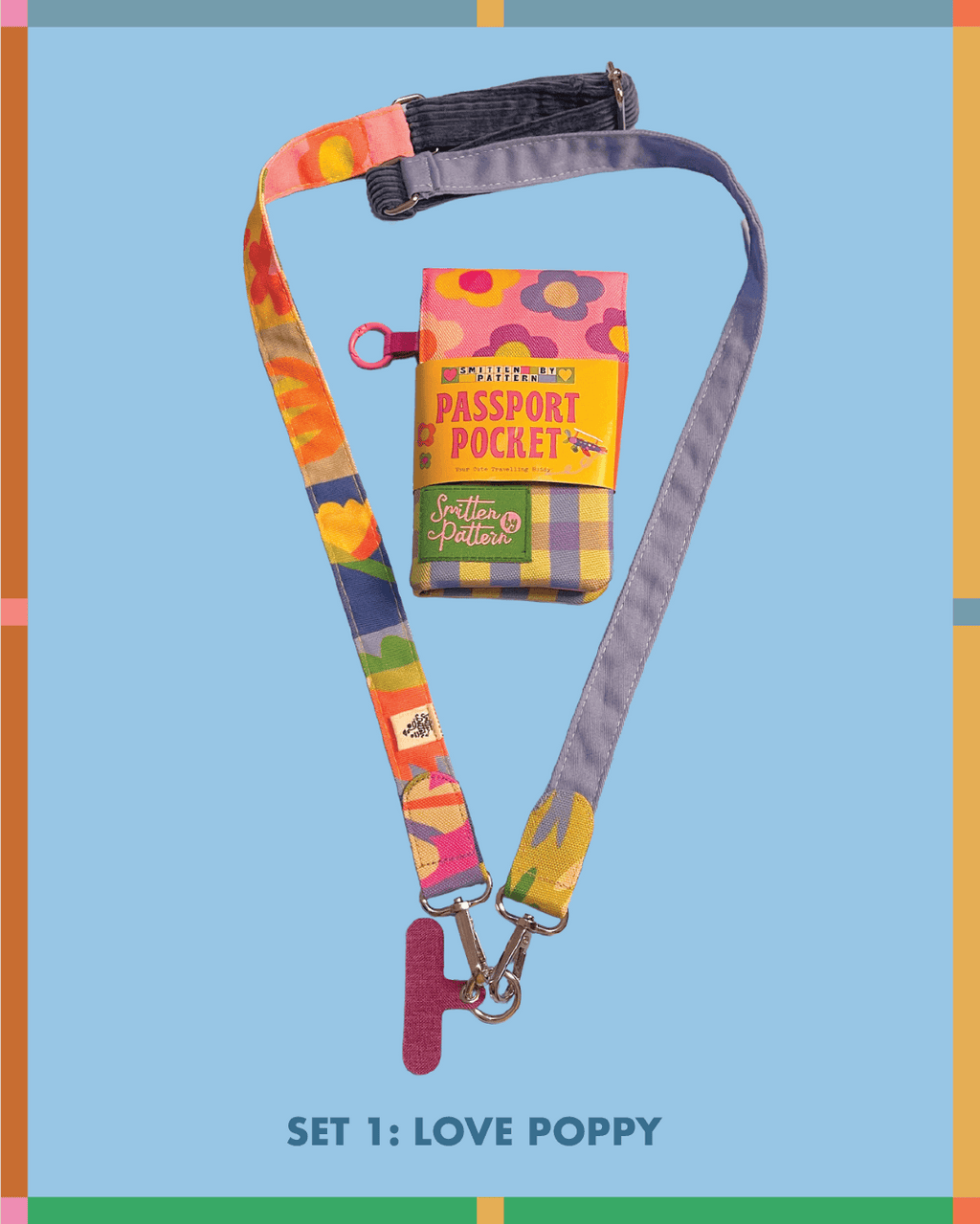 Bundling Package Passport Pocket + Snap Strap