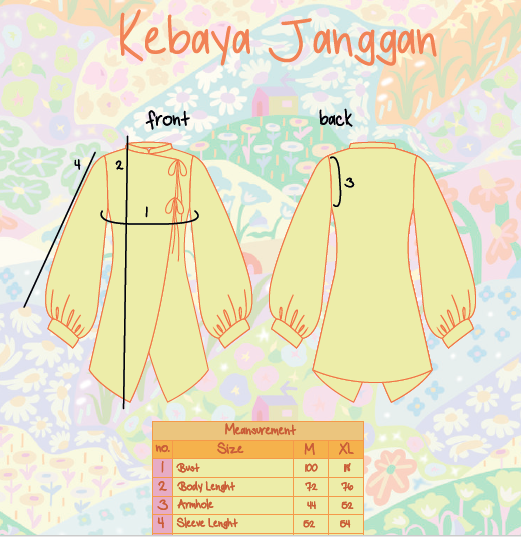 Janggan Top - Ribbon Sky (PO)