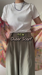 Scarf Outer - Flower Bricks