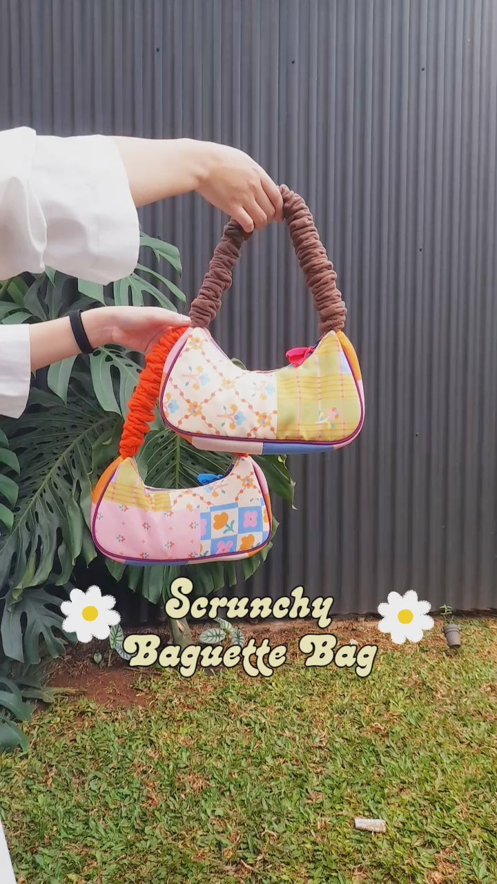 Smitten Upcycle x Heiguys - Scrunchy Baguette Bag